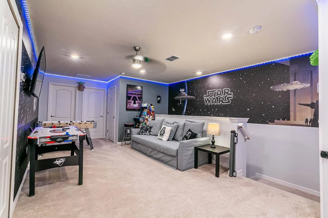 Spacious Home W Private Pool Gameroom In Resort Davenport 0*,