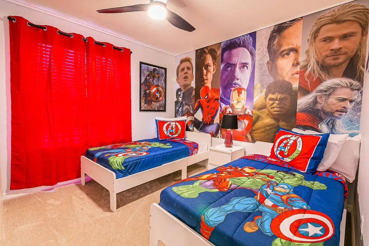 Spacious Home W Private Pool Gameroom In Resort Davenport Holiday home